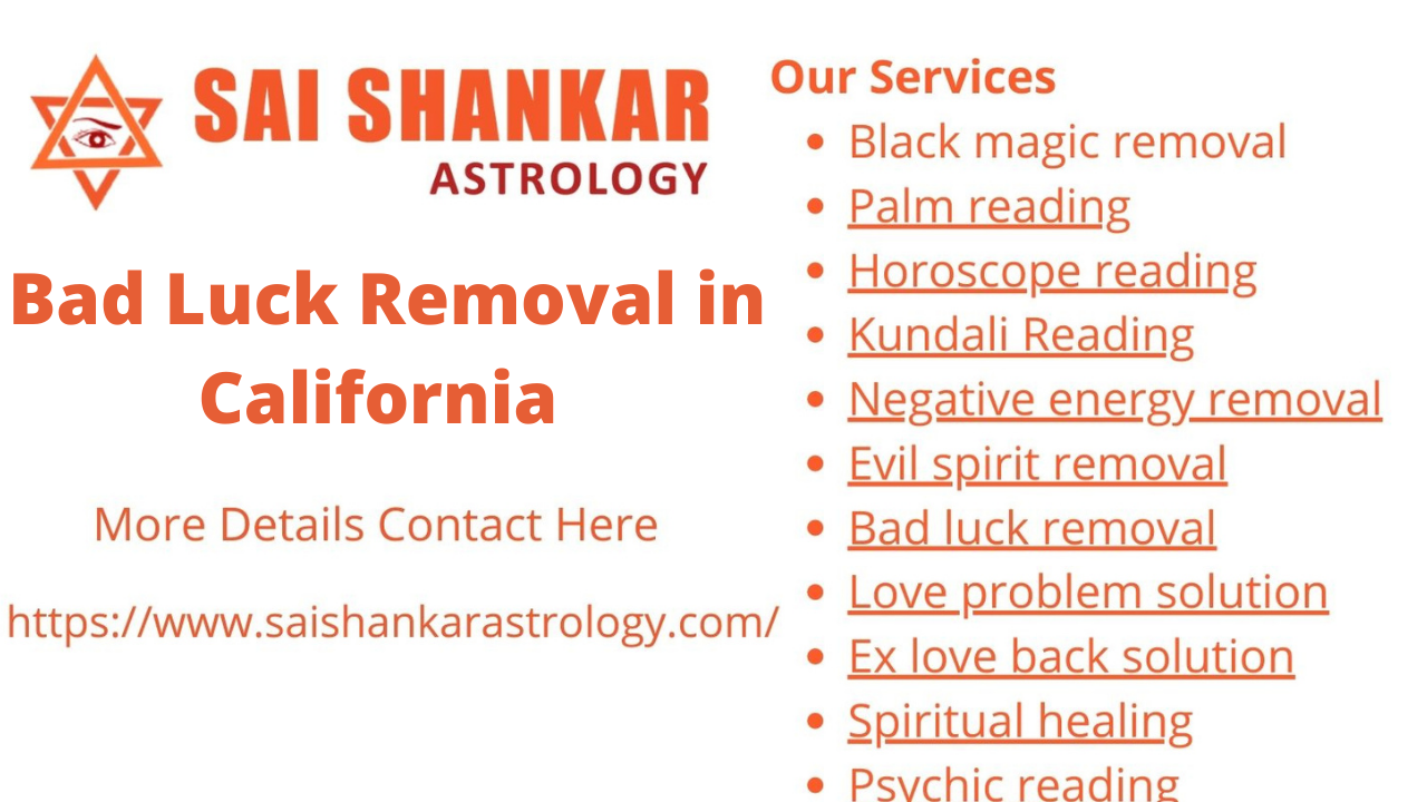 Bad Luck Removal In California