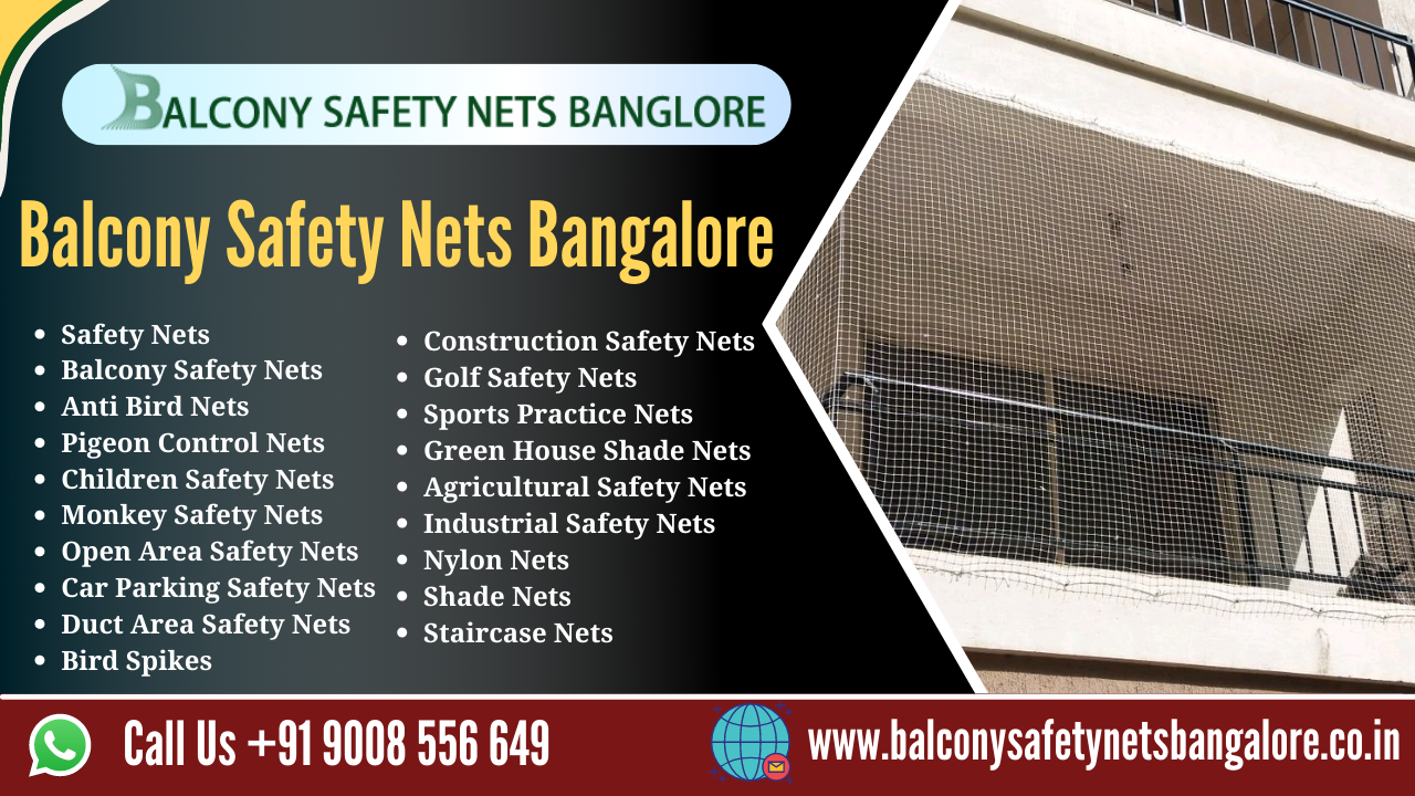 Balcony safety nets Bangalore