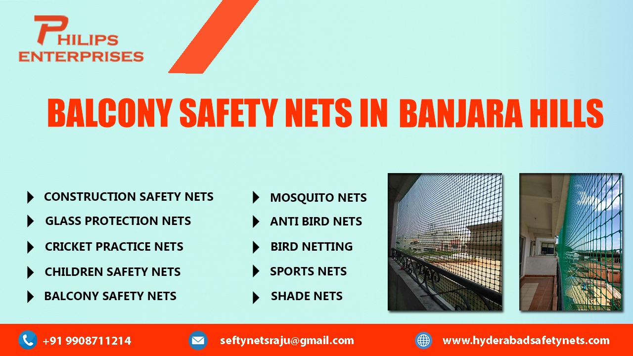 Balcony Safety Nets in Banjara Hills