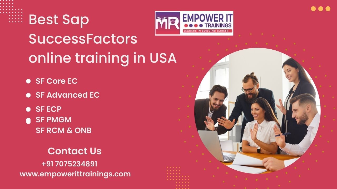 Best Sap SuccessFactors online training in USA
