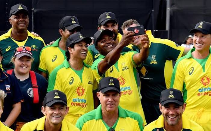  Bushfire Bash charity match|Ponting XI vs Gilchrist XI Bush fire 