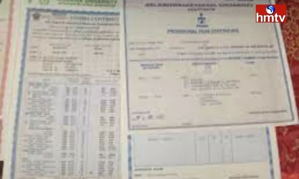 A gang of forged certificates conspired in Hyderabad