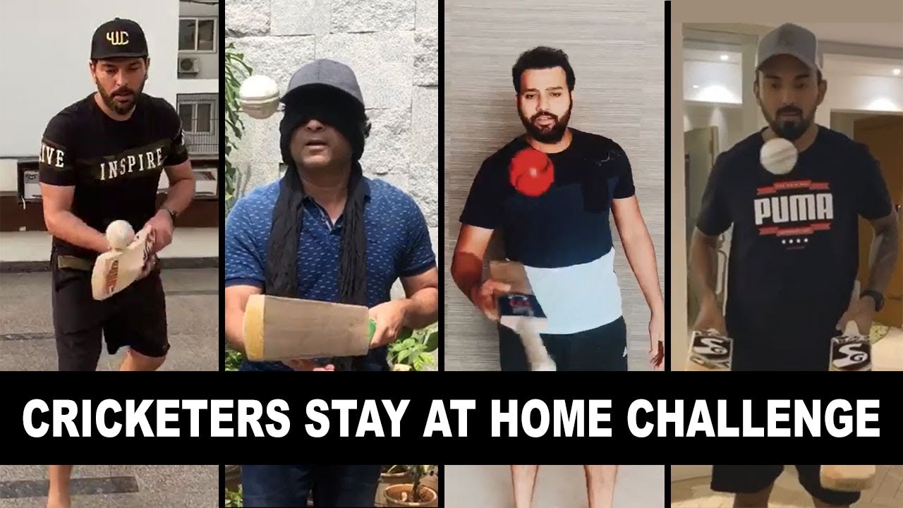 Cricketers Stay At Home Challenge ft