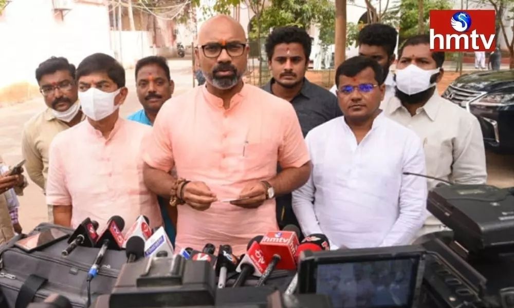 MP Dharmapuri Arvind Petition in Nizamabad Collector  