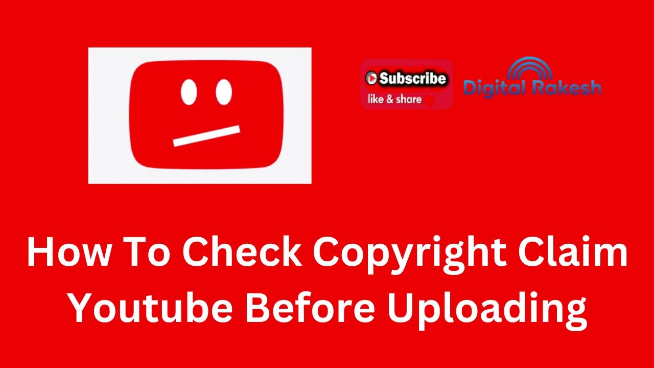 How to Check Your YouTube Channel Copyright Status