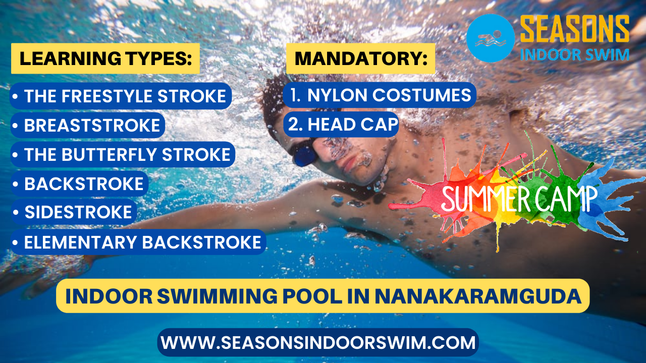 Seasons Indoor Swimming Pool in Nanakaramguda