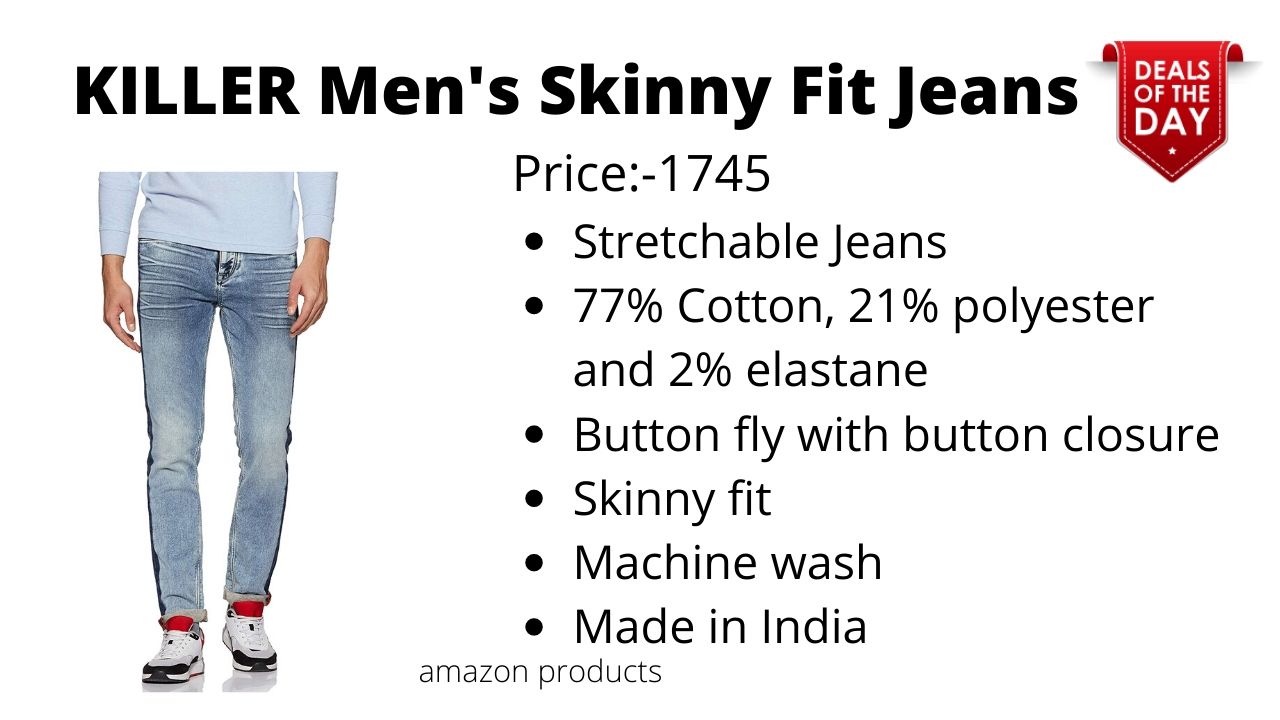 KILLER Men's Skinny Fit Jeans