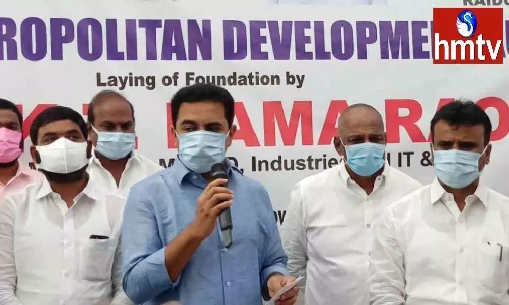 Minister KTR Inaugurates Development Works in Quthbullapur 