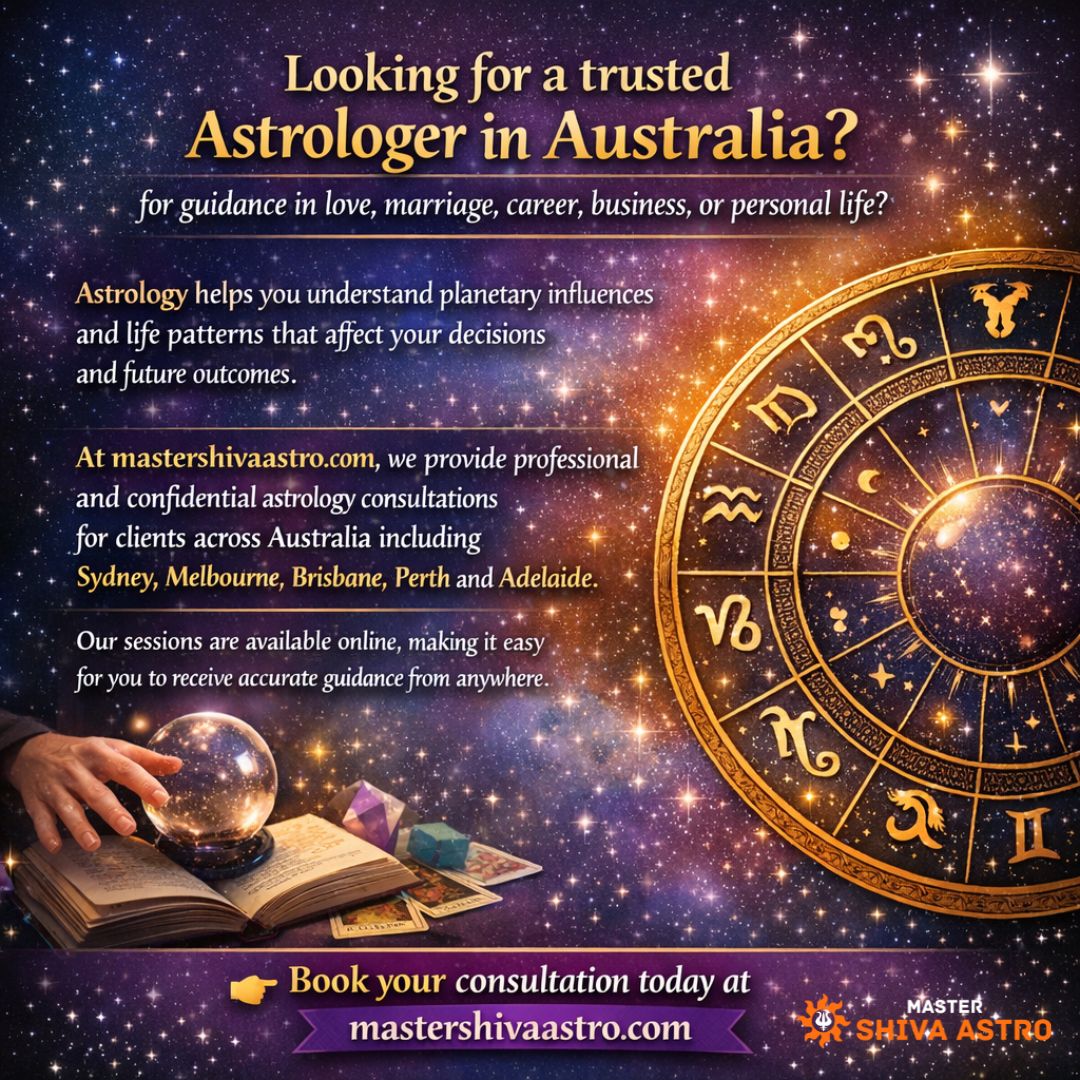 Astrologer in Australia by Master Shiva Astro