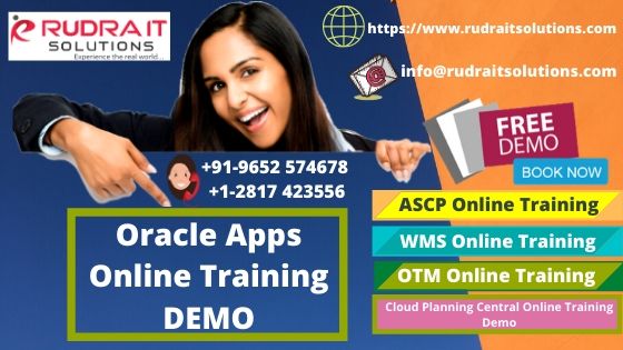 Oracle Apps Online Training Demo