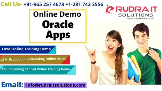 Oracle Apps Free Online Training Demo