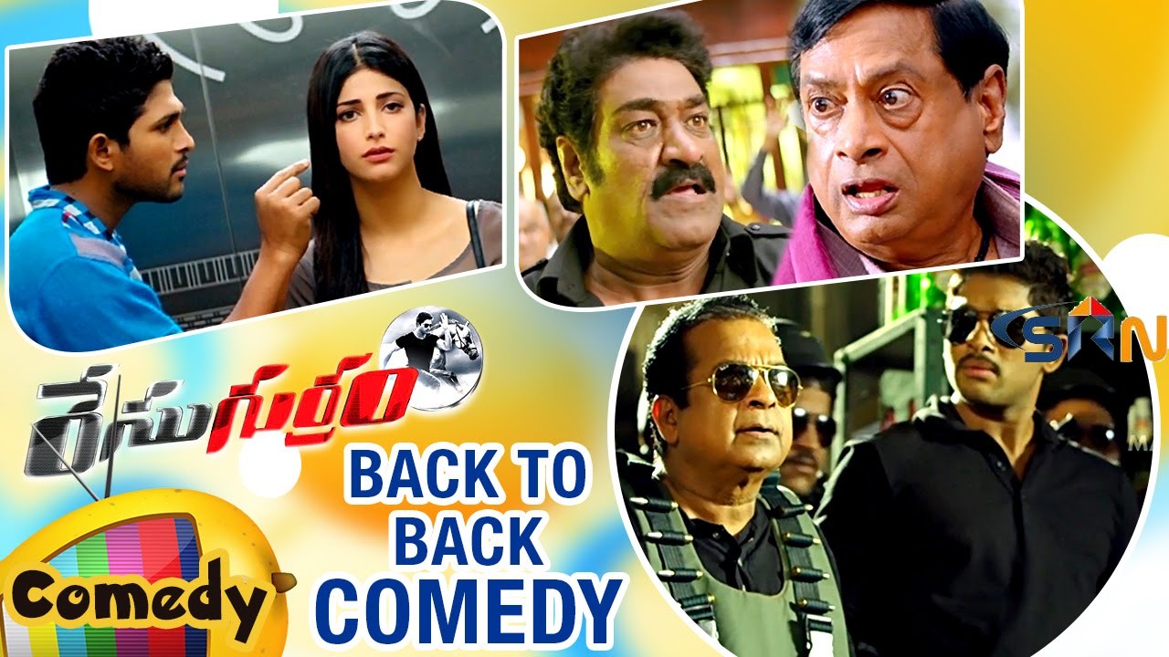 Race Gurram Telugu Movie | Back to Back Comedy Scenes