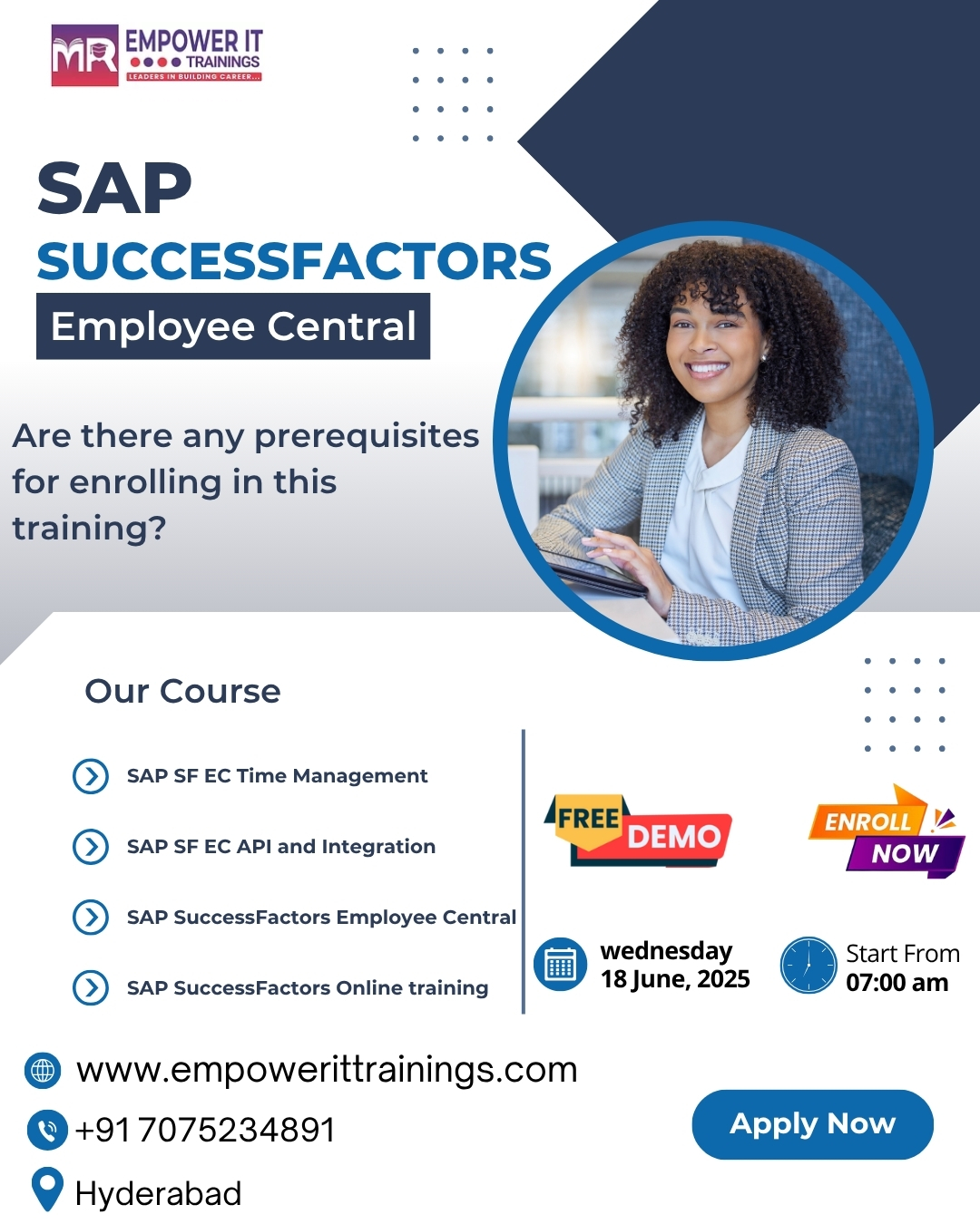Online Training for SAP SuccessFactors Employee Central