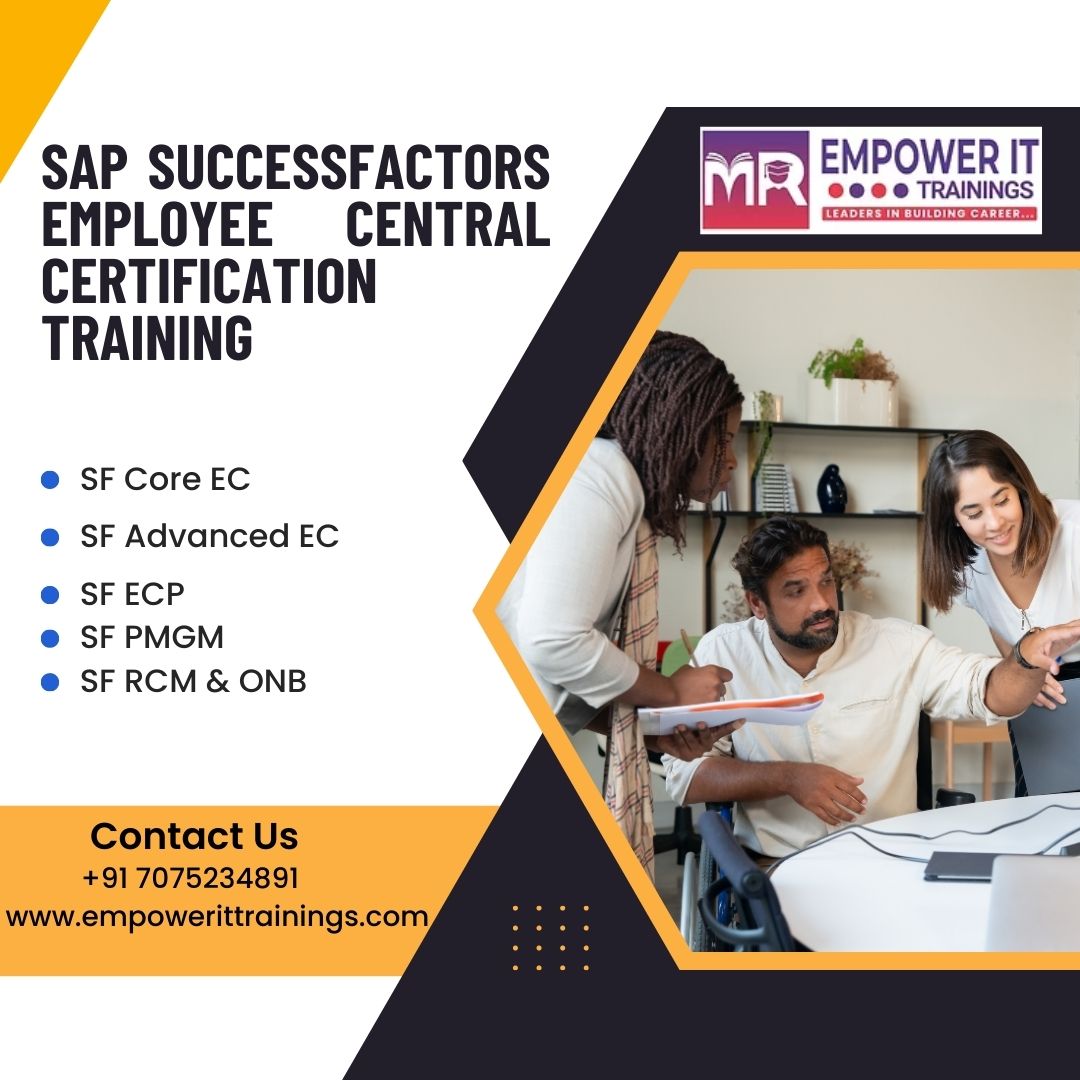 World Best Sap SuccessFactors Employee Central Certification Online Training