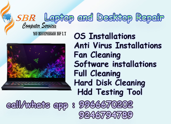 Computer and Laptop Repair Service in Beeramguda - SBR COMPUTERS