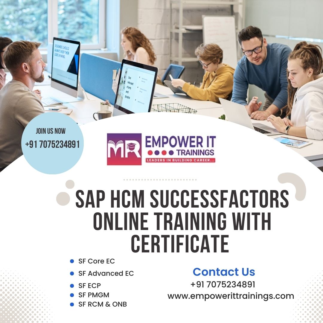 Sap HCM SuccessFactors online training with certificate