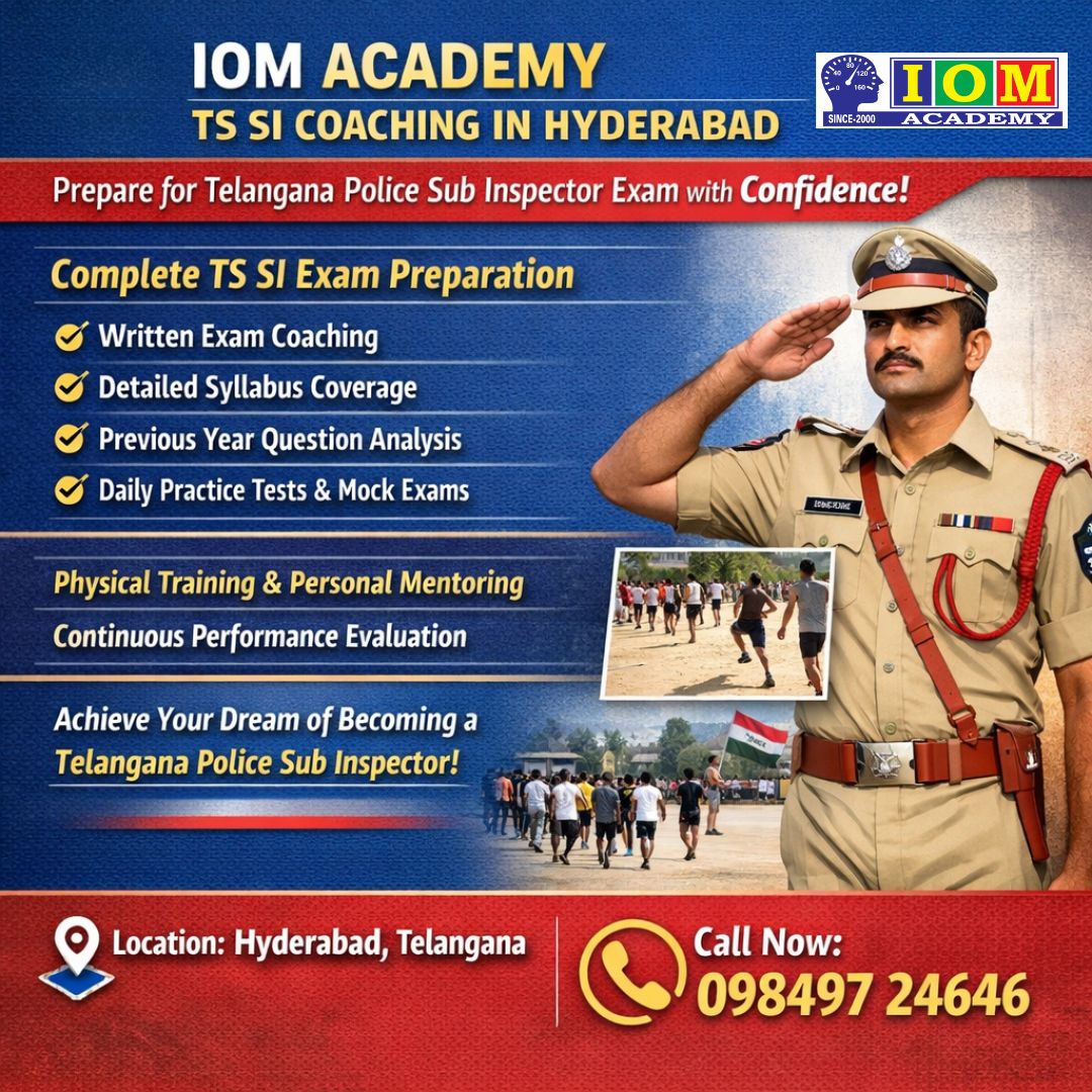 TS SI Coaching in Hyderabad