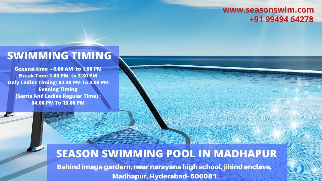 Temperature controlled indoor swimming pool in Madhapur Hyderabad