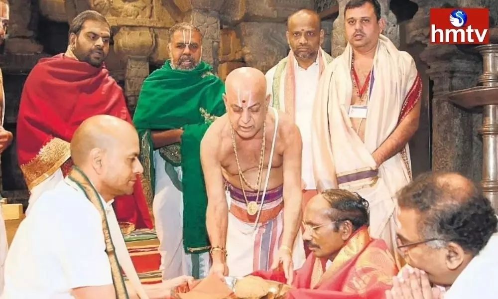ISRO scientists visit Tirumala