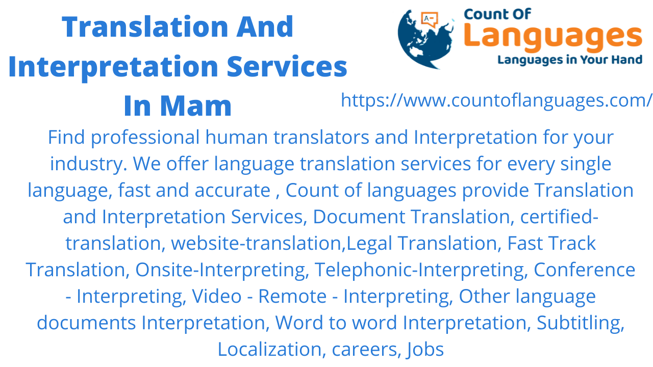 Mam Translation and Interpreting Services