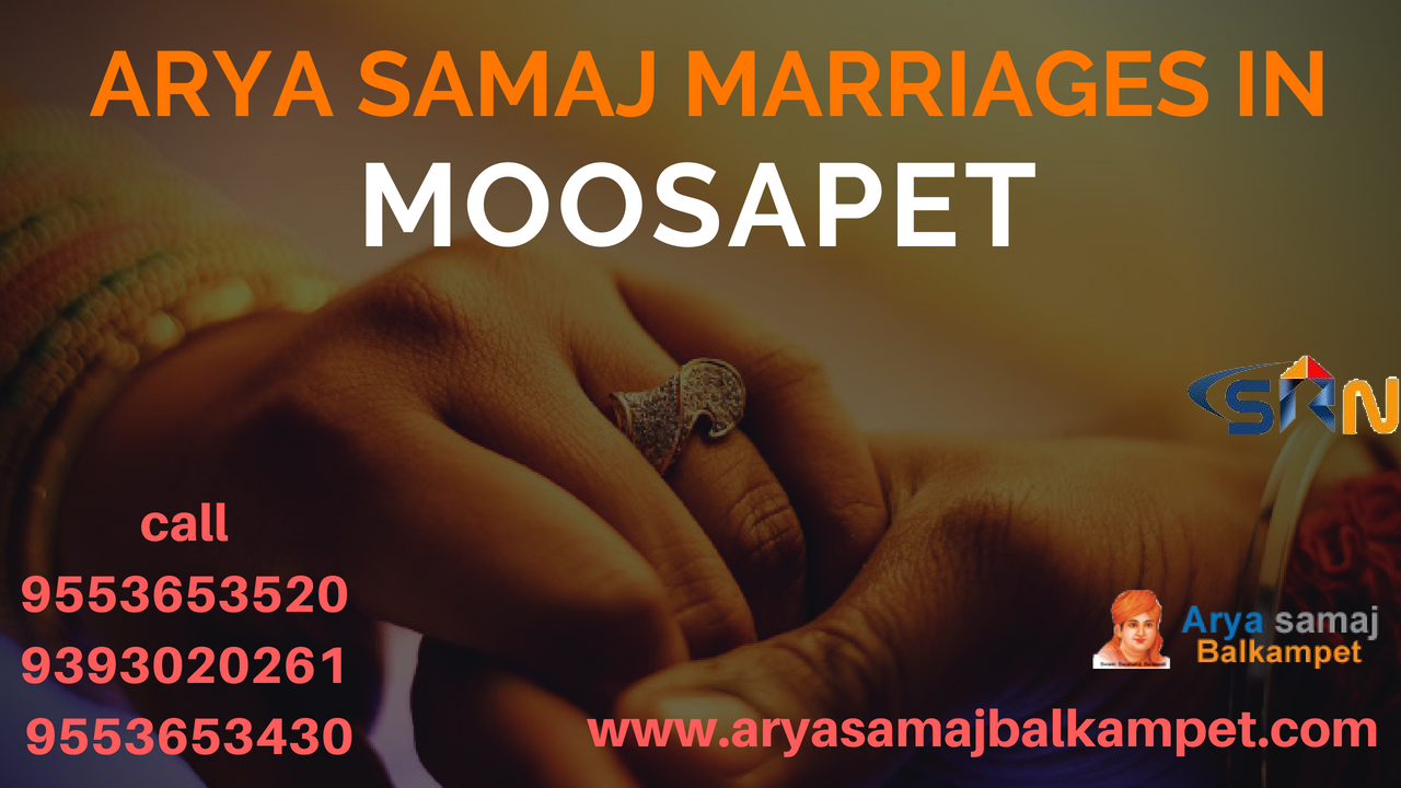 Arya Samaj Marriage in Moosapet Hyderabad