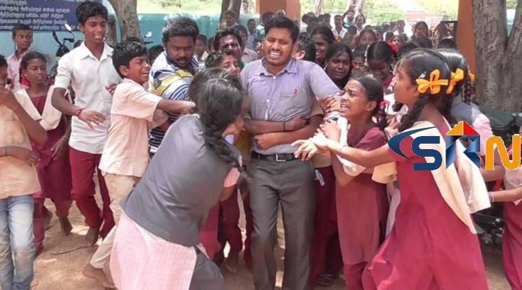 Students Protest Teacher Transfer