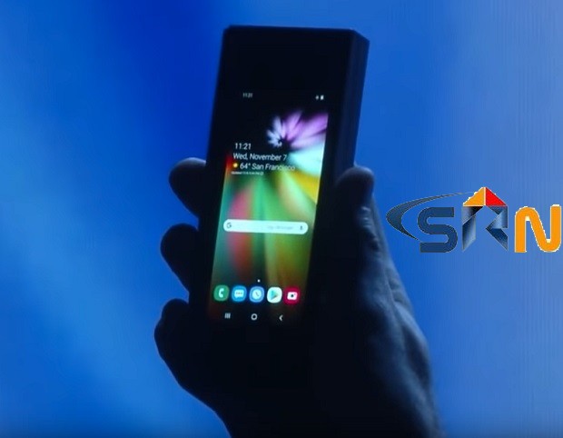 First Foldable Smartphone by Samsung