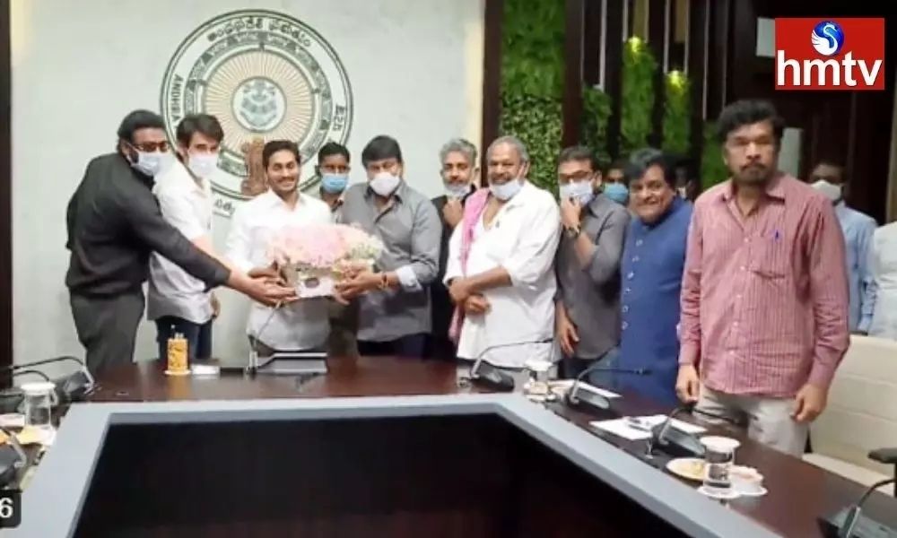 Tollywood Celebrities Meet CM Jagan