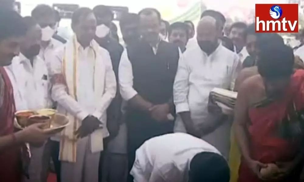 CM KCR's Visit to Jangaon