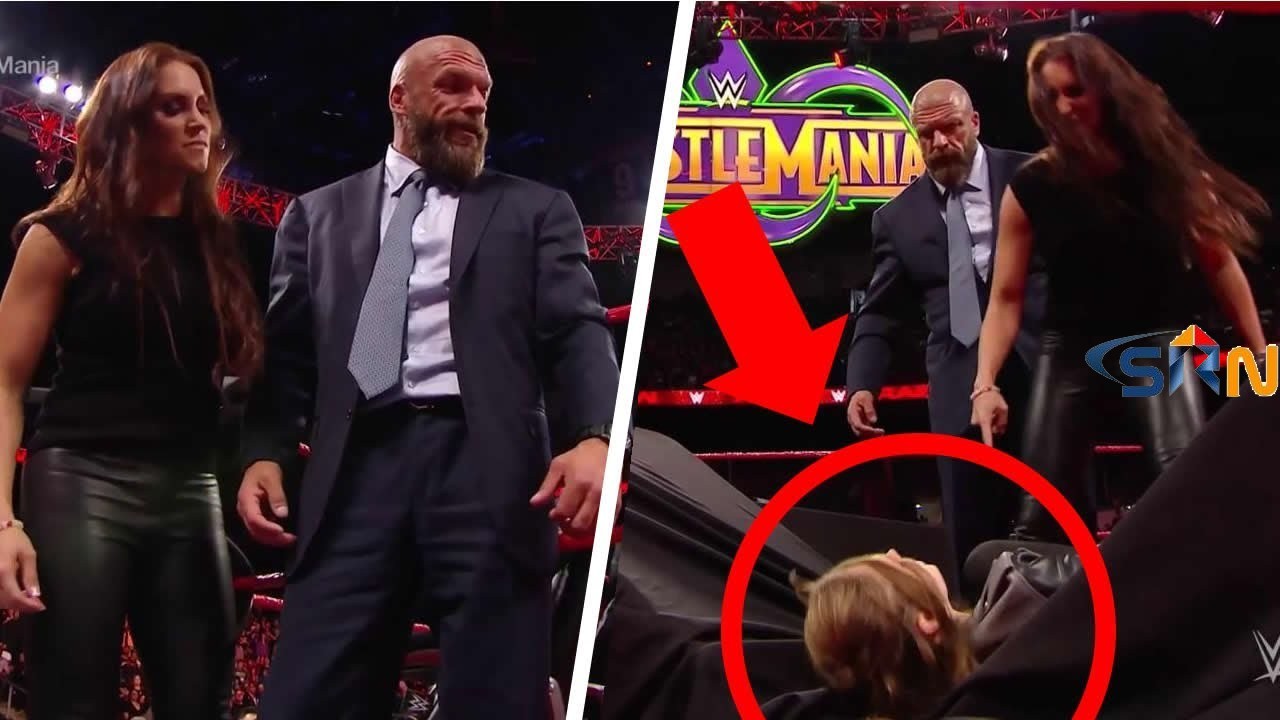 Stephanie McMahon Slam Ronda Rousey Through a Table on ‘Raw’ 