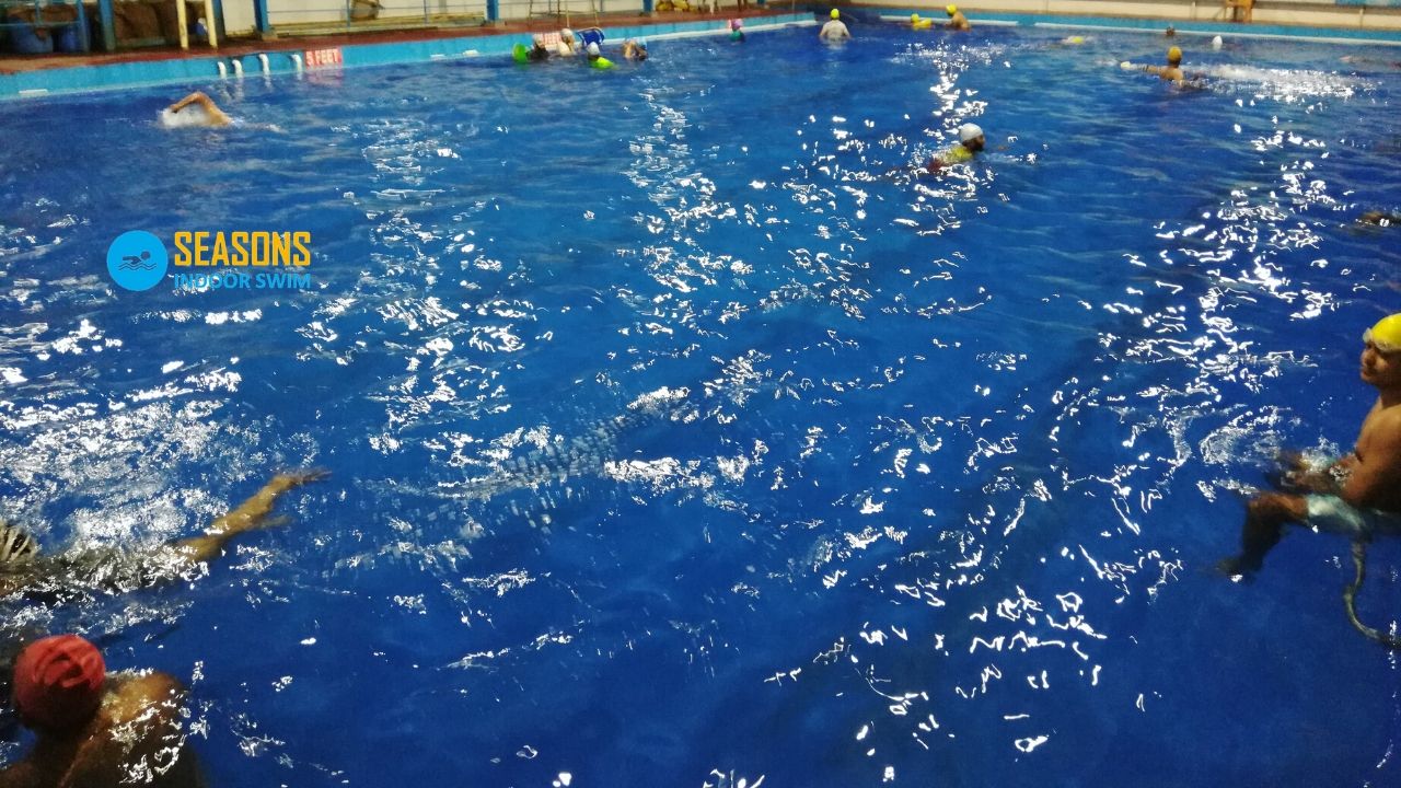 seasons indoor swimming pool classes in gachibowli